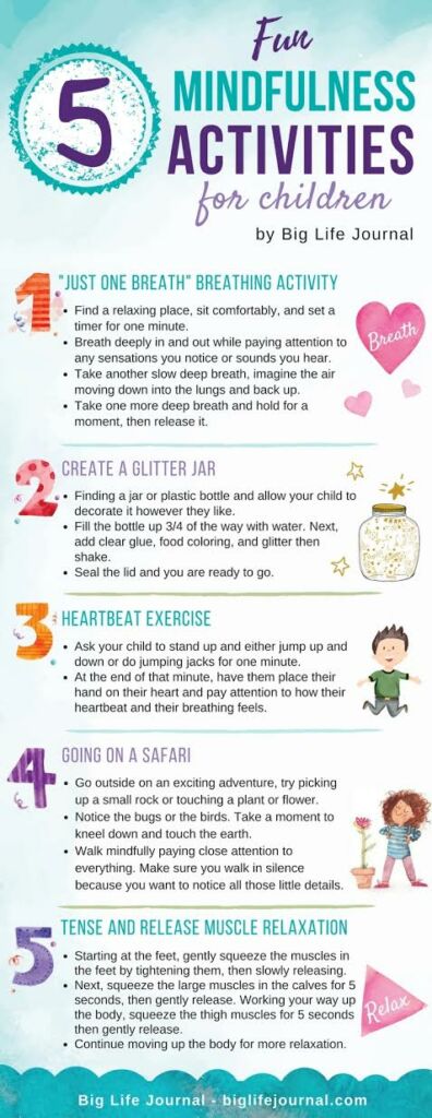mindful activities for kids