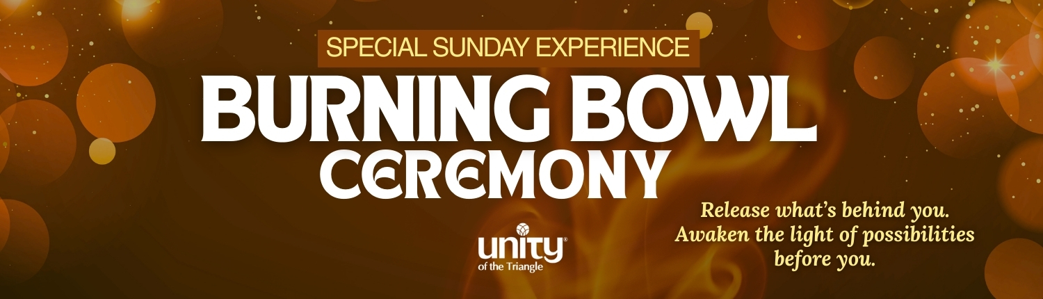 Burning Bowl_webbanner burning bowl ceremony at unity of the triangle on december 28 2025.