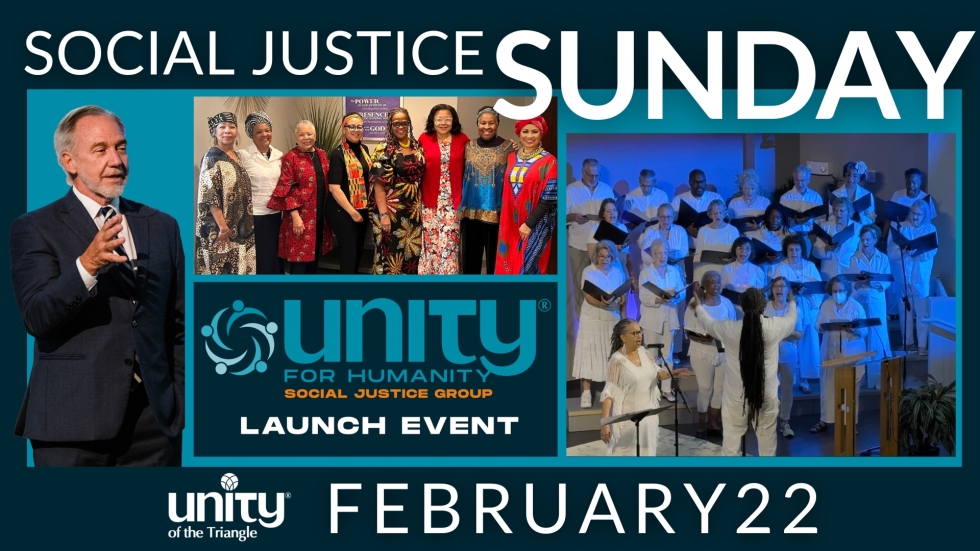 SOCIAL JUSTICE SUNDAY with Unity for Humanity social justice immigration event