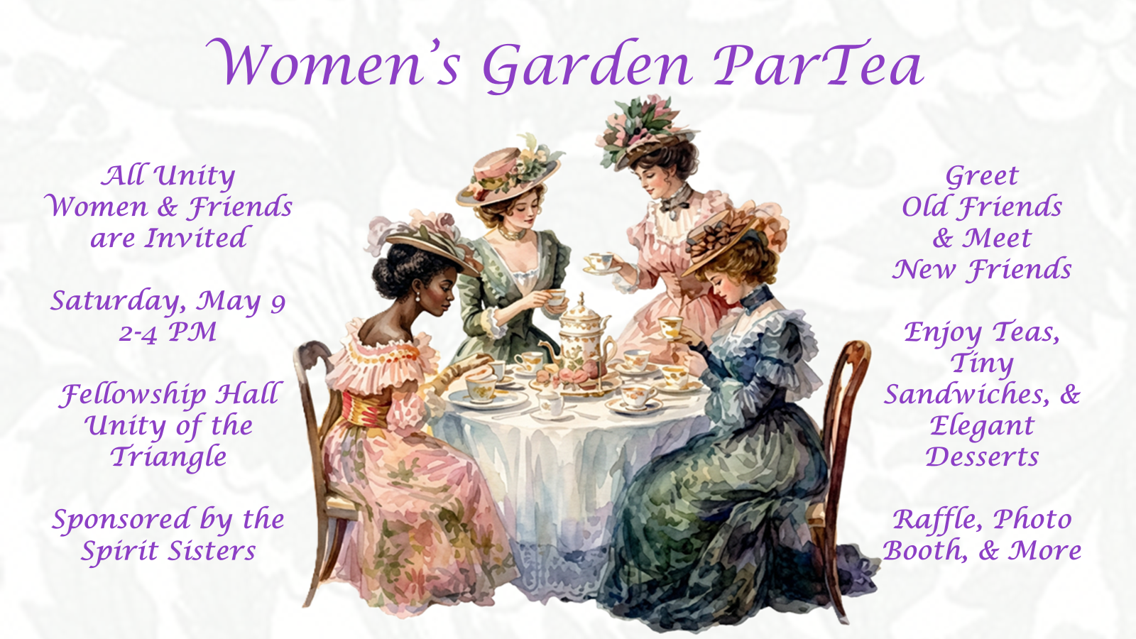 garden partea at Unity of the triangle