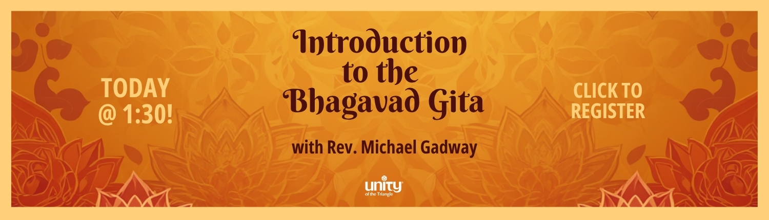 INTRO TO BHAGAVAD GITA spiritual education class with Rev Michael Gadway